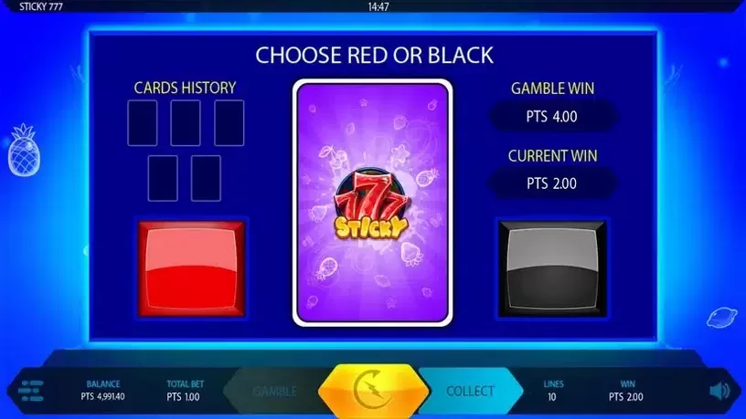 Sticky 777 slot screenshot 4