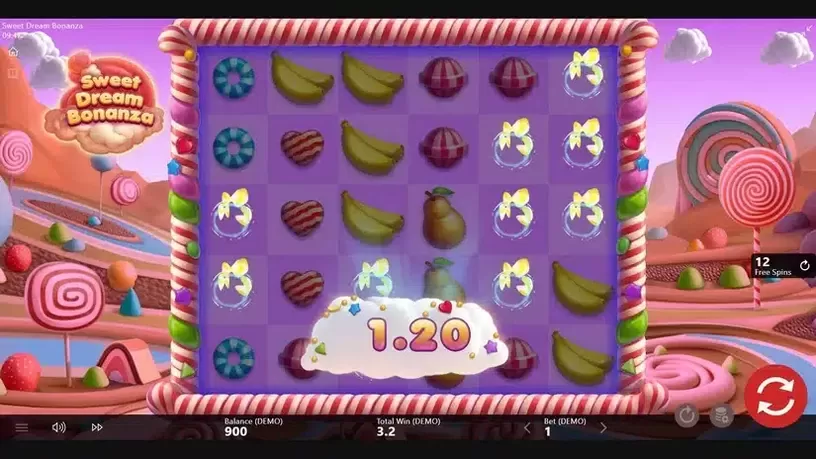 Sweet Dream Bonanza slot screenshot 