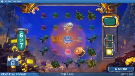 Tinkerbot slot screenshot 4