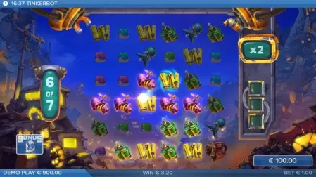 Tinkerbot slot screenshot 5
