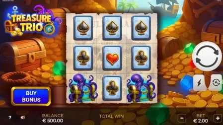Treasure Trio slot screenshot 1
