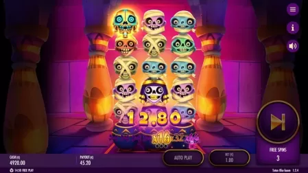 Tutan Kha-Boom slot screenshot 4
