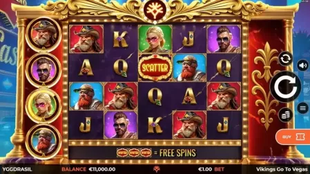 Vikings Go To Vegas slot screenshot 1