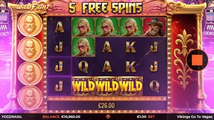 Vikings Go To Vegas slot screenshot 