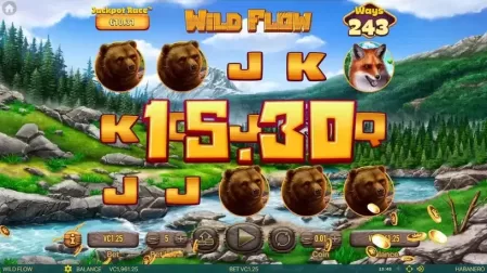 Wild Flow slot screenshot 3
