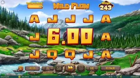 Wild Flow slot screenshot 4