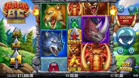 10000 BC Doublemax slot screenshot 1