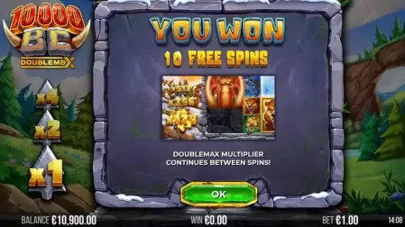 10000 BC Doublemax slot screenshot 3