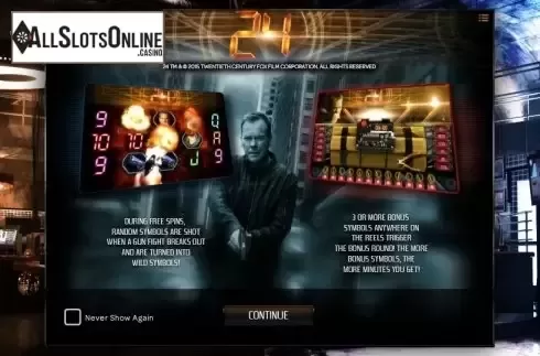 Game features. 24 from iSoftBet