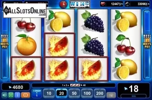 Win screen. 81 Wins from EGT