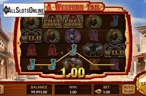 Win Screen 1. A Western Tail from Present Creative
