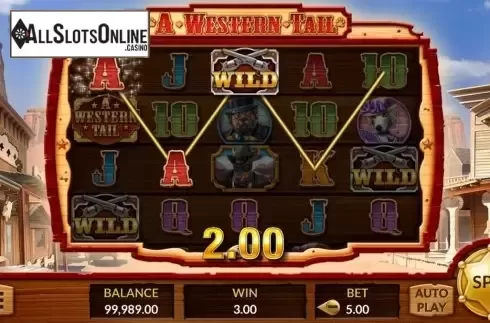 Win Screen 2. A Western Tail from Present Creative