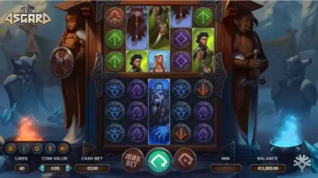 Age of Asgard slot screenshot 1