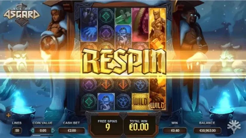 Age of Asgard slot screenshot 4