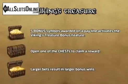 Paytable 4. Age of Vikings from KA Gaming