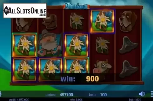 Win Screen 2. Alm Gaudi from Swintt