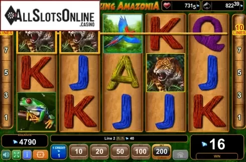 Screen7. Amazing Amazonia from EGT