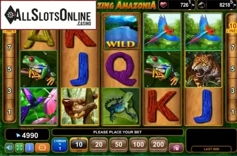 Screen6. Amazing Amazonia from EGT