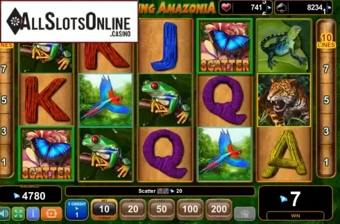 Screen9. Amazing Amazonia from EGT