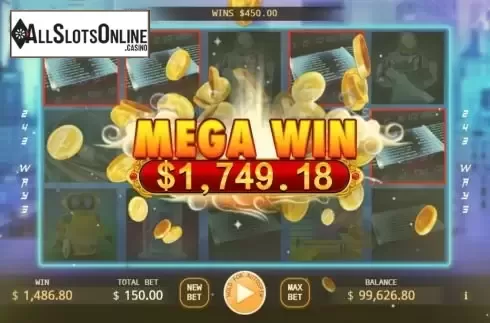 Big Win screen