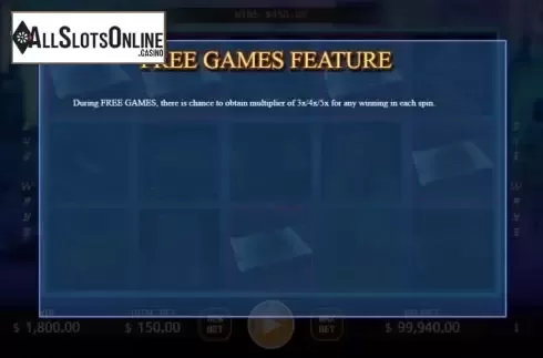Free Games feature screen