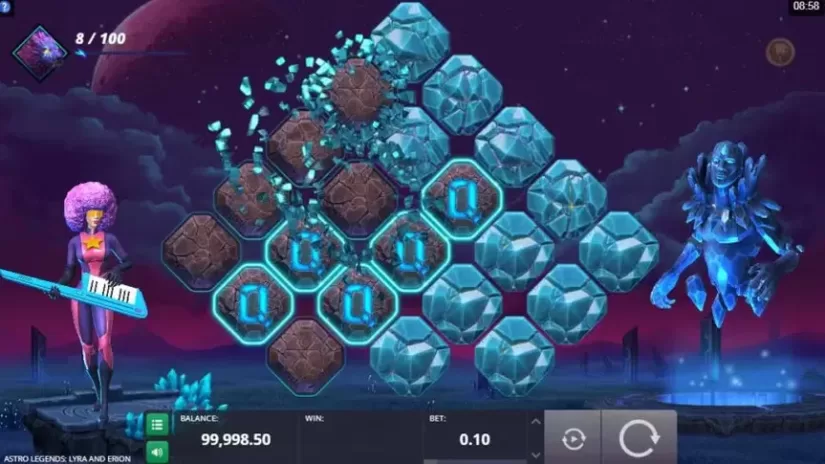 Astro Legends: Lyra and Erion slot screenshot 4