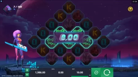 Astro Legends: Lyra and Erion slot screenshot 5