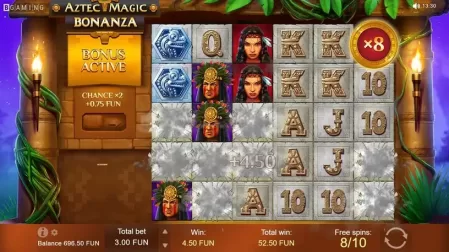 Aztec Magic Bonanza slot screenshot 5