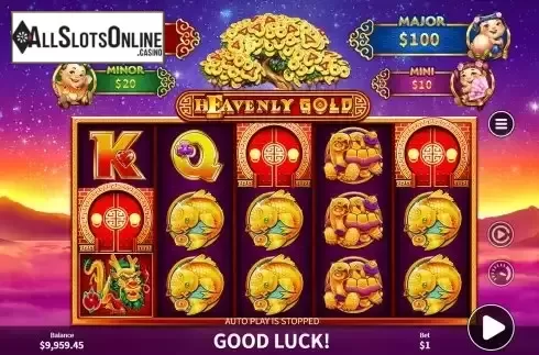 Free Spins Win Screen