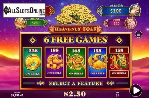 Free Spins Mode Choosing
