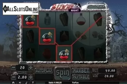 Win Screen. Blood Night from Tuko Productions