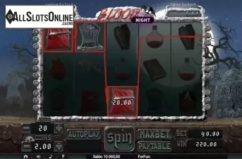 Win Screen. Blood Night from Tuko Productions