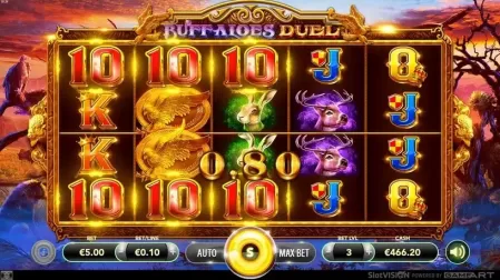 Buffaloes Duel slot screenshot 3