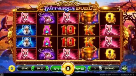 Buffaloes Duel slot screenshot 1