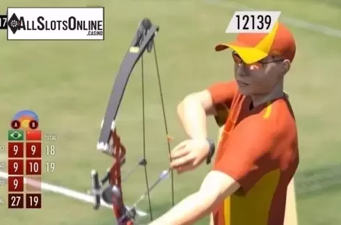 Game Screen. Virtual Archery from Kiron Interactive