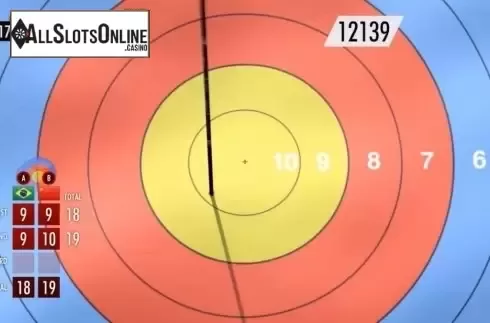 Game Screen. Virtual Archery from Kiron Interactive