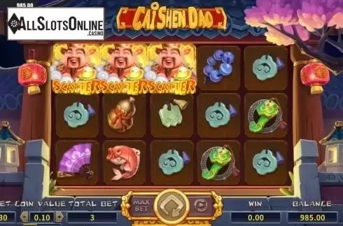 Win screen. Cai Shen Dao (Dream Tech) from Dream Tech