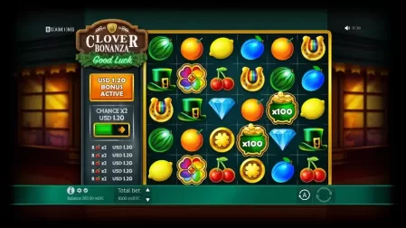 Clover Bonanza slot screenshot 4