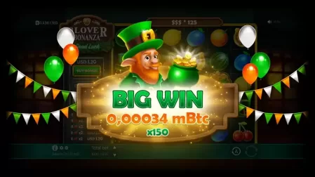 Clover Bonanza slot screenshot 8