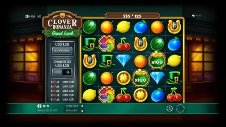 Clover Bonanza slot screenshot 2