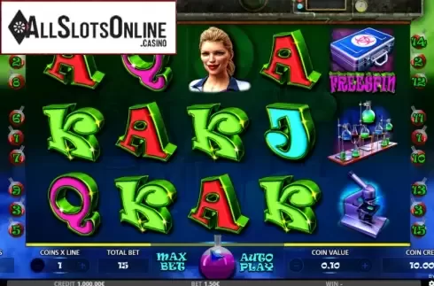 Reel Screen. Crazy Doc from Capecod Gaming