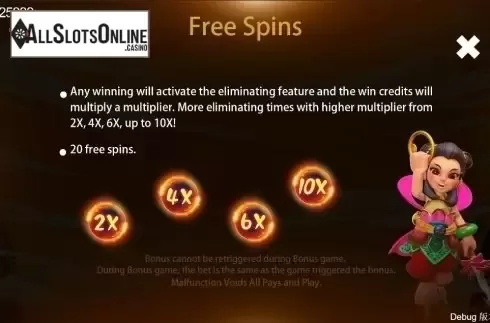 Free Spins. Crazy Nuozha from CQ9Gaming