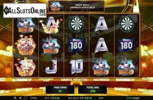 Screen 7. Darts Heroes from StakeLogic