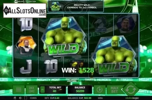 Screen 5. Darts Heroes from StakeLogic