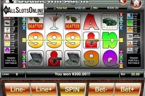 Game workflow 2. Doublewin Agent from Slot Factory