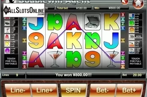 Game workflow 3. Doublewin Agent from Slot Factory