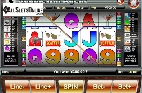 Game workflow 4. Doublewin Agent from Slot Factory