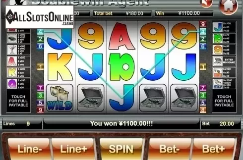 Game workflow . Doublewin Agent from Slot Factory
