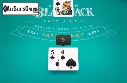 Game Screen 2. European Blackjack (PG Soft) from PG Soft