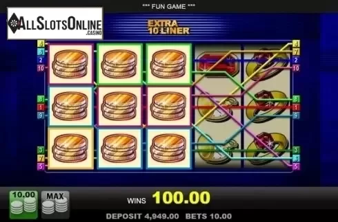 Win screen. Extra 10 Liner from edict